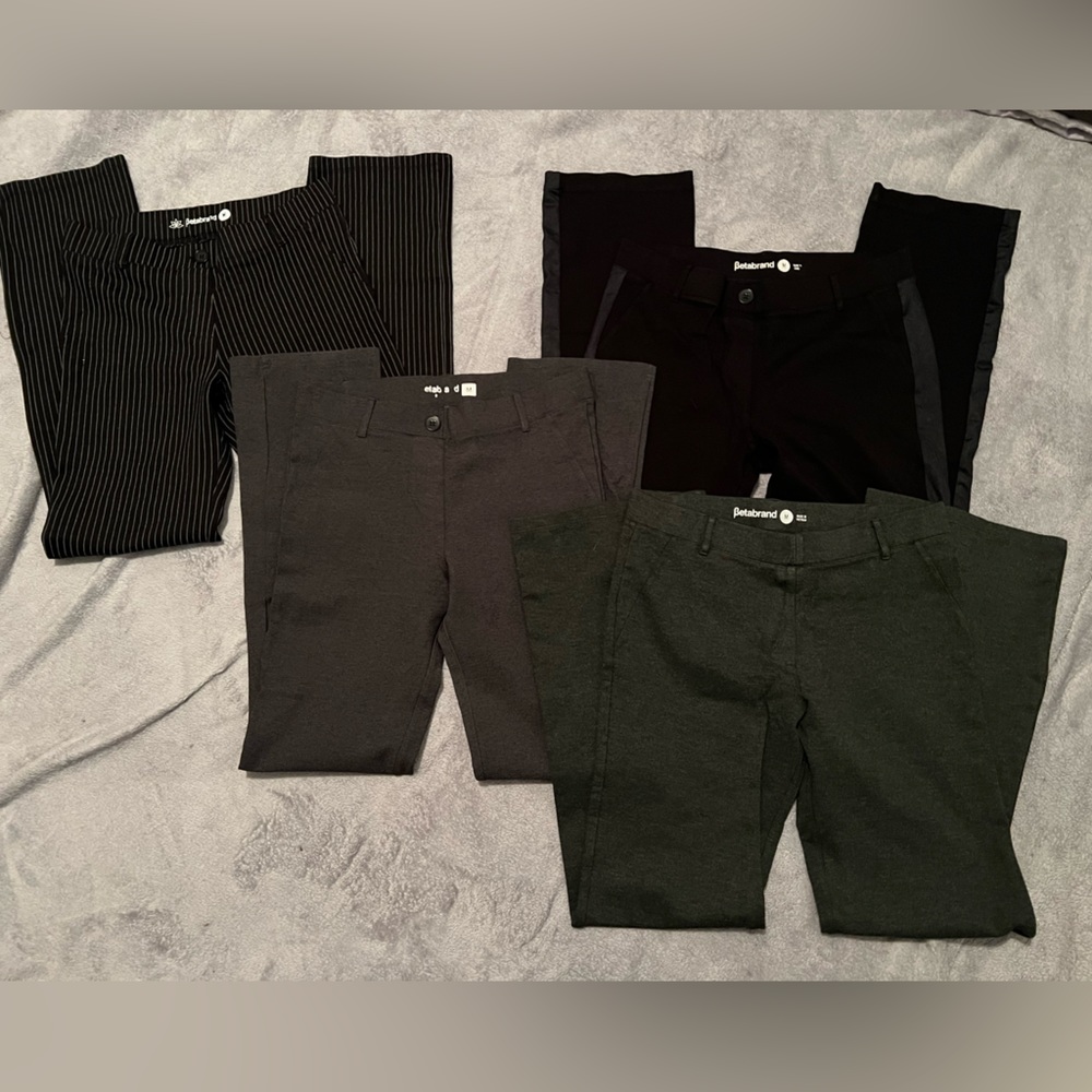 Set of 4 Betabrand pants - Size Medium